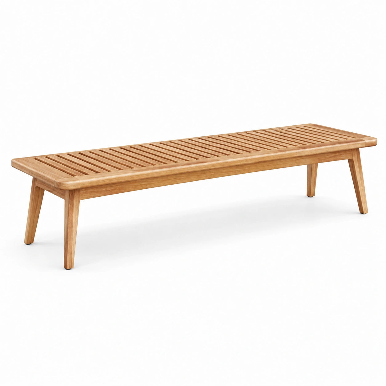 Holzbank Eiche Natur 140x40x30 cm