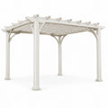 Vinyl Pergola Weiß 300x300 cm