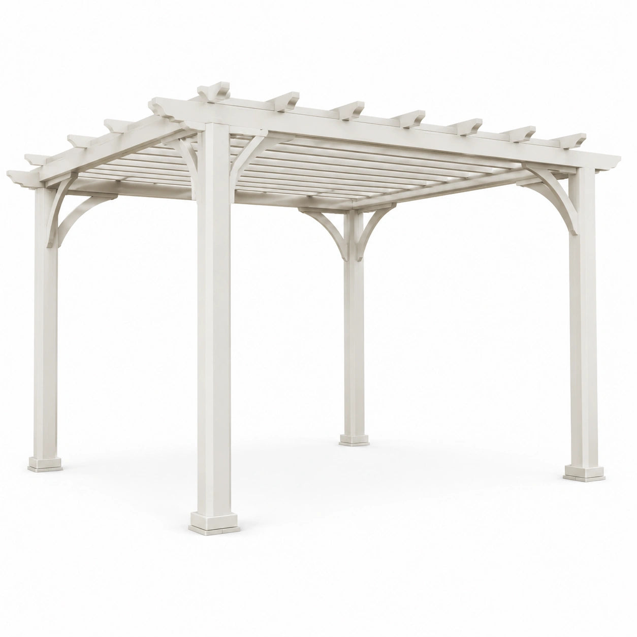 Vinyl Pergola Weiß 300x300 cm
