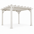 Vinyl Pergola Weiß 300x300 cm